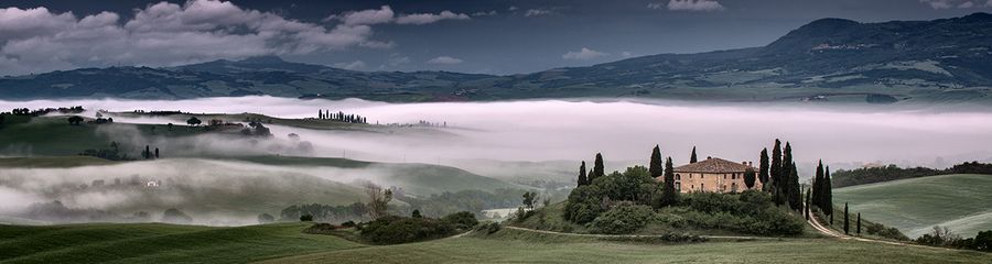 Sunrise in Tuscany