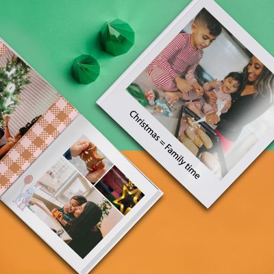 Square Christmas Photo Books